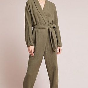 Anthropologie Hei Hei Benna Wrap jumpsuit